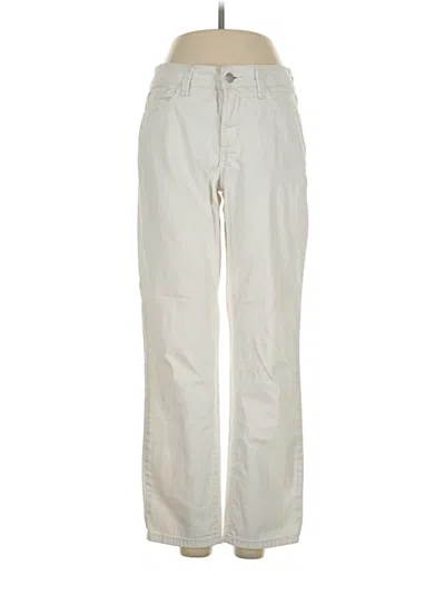 Pre-owned Nydj Casual Pants In White
