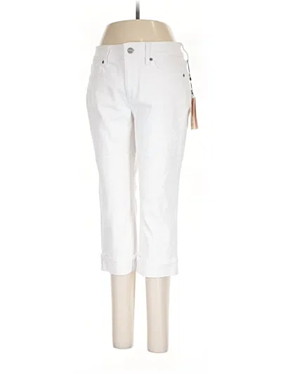 Pre-owned Nydj Casual Pants In White