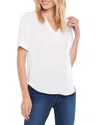Nydj Charming Top In Optic White