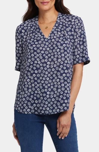 NYDJ NYDJ CHARMING V-NECK TOP