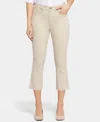 Nydj Chloe Feather Capri Jean In Gray