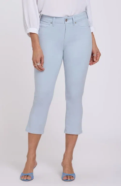 Nydj Chloe Cool Embrace® Side Slit Capri Jeans In Blue