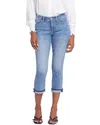Nydj Chloe Cuff Capri Jeans In Multi