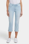 Nydj Chloe Cuff Capri Jeans In Clear Waters