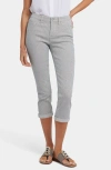 Nydj Chloe Cuff Capri Jeans In Luarca Stripe