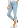 Nydj Chloe Hollywood Frayed Capri Jeans In Promise