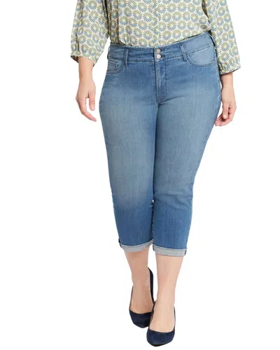 Nydj Chloe Hollywood Cuffed Capri Jeans In Rockie