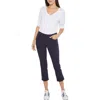 Nydj Chloe Womens Stretch Denim Capri Jeans In Multi