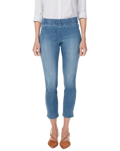 Nydj Clean Brickell Pull-on Skinny Jean In Blue