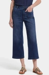 Nydj Patchie Major Wide Leg Capri Jeans In Rio Rapids