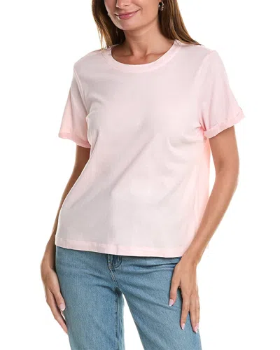 Nydj Crew Shirt In Pink