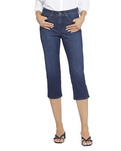 Nydj Crop Mesquite Relaxed Jean In Animal Print