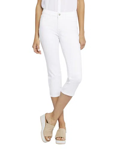 Nydj Crop Optic White Relaxed Jean