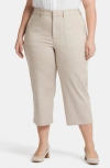Nydj Crop Utility Pants In Feather