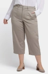 Nydj Crop Utility Pants In Saddlewood