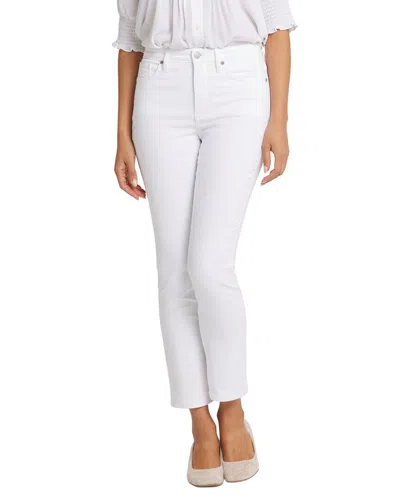 Nydj Curve Optic White Ankle Crop Jean