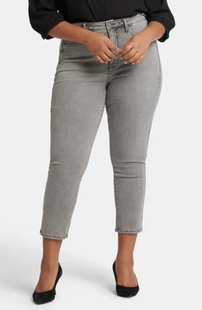 Nydj Curve Shaper Sheri Ankle Slim Jeans In Gray