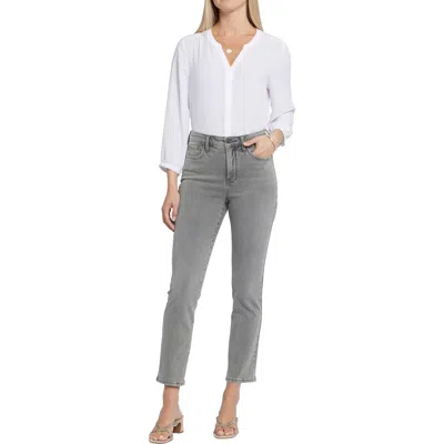 Nydj Curve Shaper Sheri Womens Shaping Denim Ankle Jeans In Islandpines