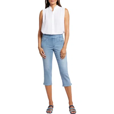Nydj Dakota Womens Stretch Denim Cropped Jeans In Multi