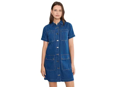Nydj Denim Dress In Blue