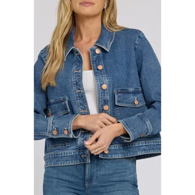 Nydj Denim Jacket In Blue