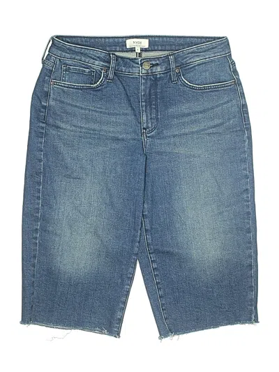Pre-owned Nydj Denim Shorts In Blue