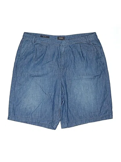Pre-owned Nydj Denim Shorts In Blue