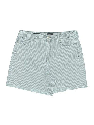 Pre-owned Nydj Denim Shorts In Blue