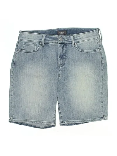 Pre-owned Nydj Denim Shorts In Blue