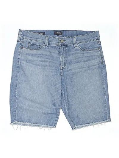 Pre-owned Nydj Denim Shorts In Blue