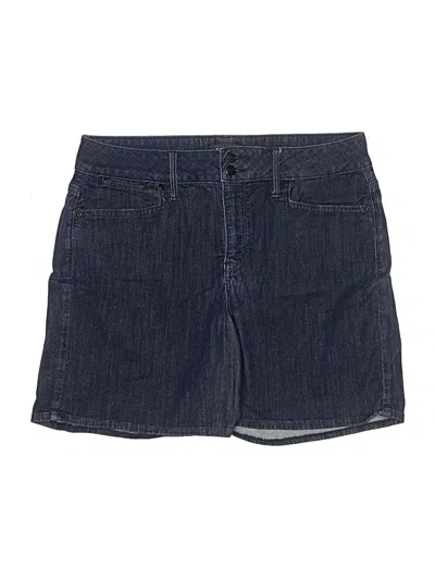 Pre-owned Nydj Denim Shorts In Blue