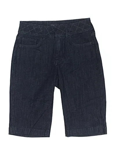 Pre-owned Nydj Denim Shorts In Blue