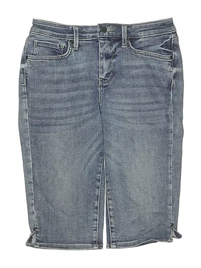 Pre-owned Nydj Denim Shorts In Blue