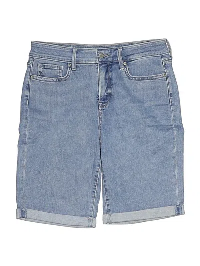 Pre-owned Nydj Denim Shorts In Blue