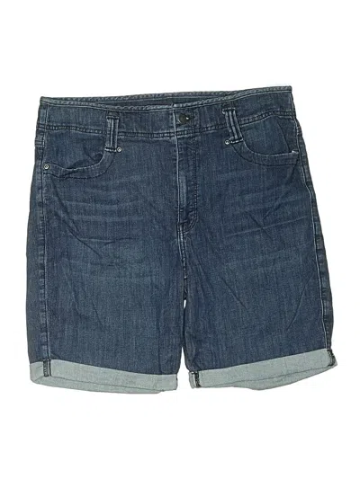Pre-owned Nydj Denim Shorts In Blue