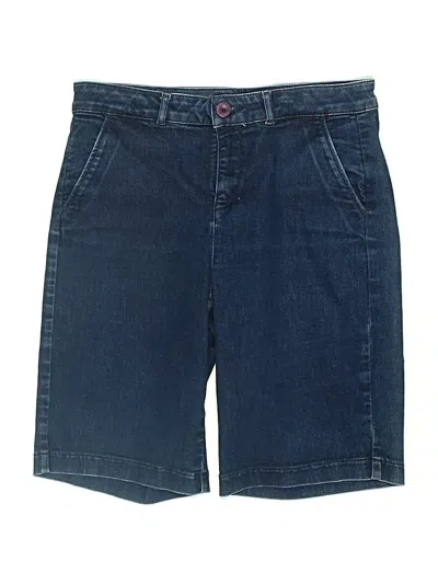 Pre-owned Nydj Denim Shorts In Blue