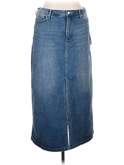 Nydj Denim Skirt In Blue