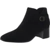 Nydj Denisgo Womens Faux Suede Block Heel Ankle Boots In Multi