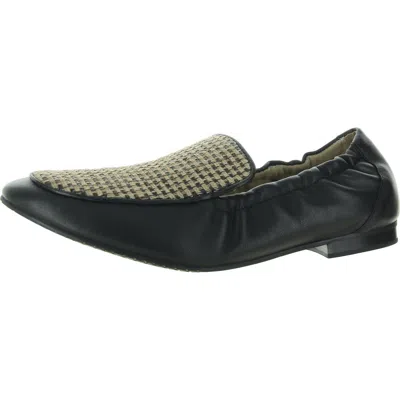 Nydj Douglas Womens Woven Loafers In Black