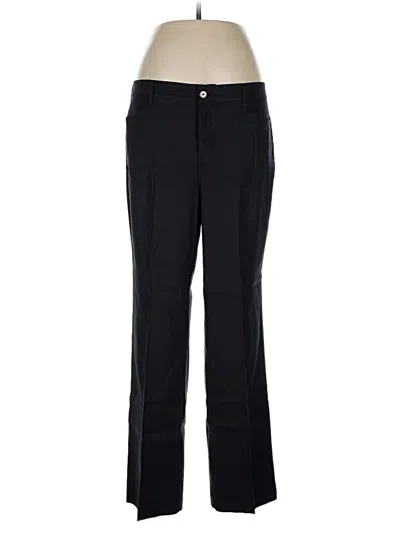 Pre-owned Nydj Dress Pants In Black