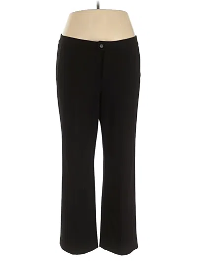 Pre-owned Nydj Dress Pants In Black