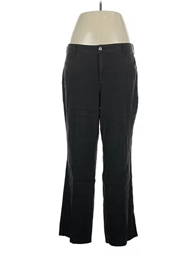 Pre-owned Nydj Dress Pants In Black