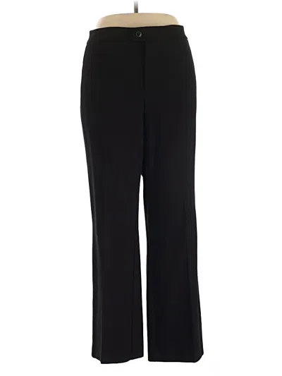 Pre-owned Nydj Dress Pants In Black
