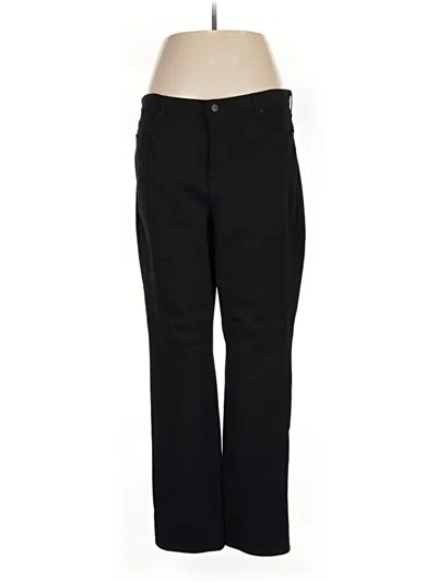 Pre-owned Nydj Dress Pants In Black