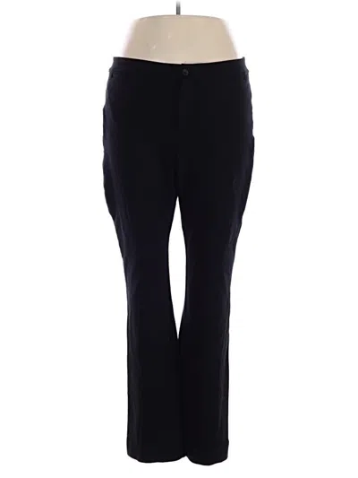Pre-owned Nydj Dress Pants In Black