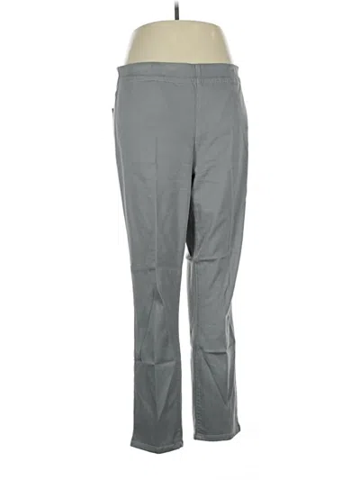 Pre-owned Nydj Dress Pants In Gray