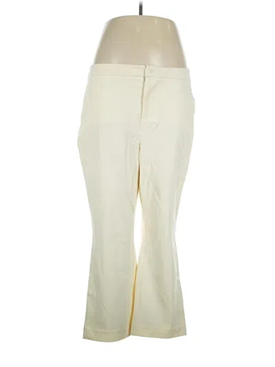 Pre-owned Nydj Dress Pants In Ivory