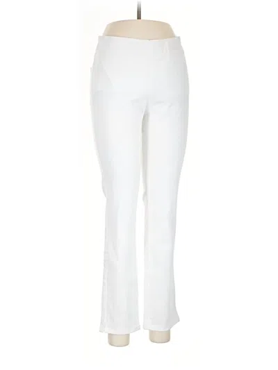 Pre-owned Nydj Dress Pants In White