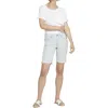 Nydj Ella Womens Pinstripe Denim Denim Shorts In Multi