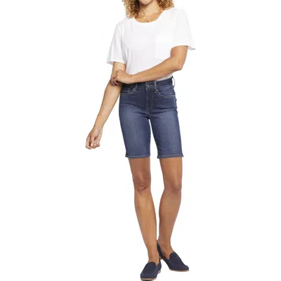 Nydj Ella Womens Slit Denim Denim Shorts